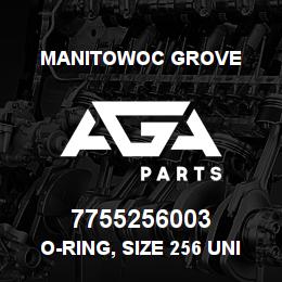 7755256003 Manitowoc Grove O-RING, SIZE 256 UNIFORM | AGA Parts