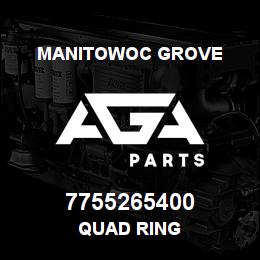 7755265400 Manitowoc Grove QUAD RING | AGA Parts