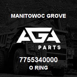 7755340000 Manitowoc Grove O RING | AGA Parts