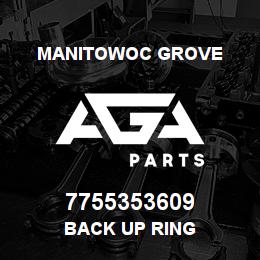 7755353609 Manitowoc Grove BACK UP RING | AGA Parts