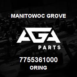 7755361000 Manitowoc Grove ORING | AGA Parts
