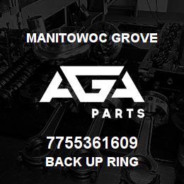 7755361609 Manitowoc Grove BACK UP RING | AGA Parts