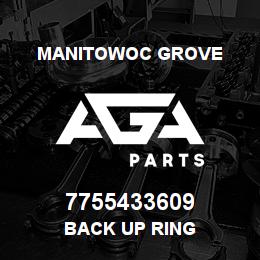 7755433609 Manitowoc Grove BACK UP RING | AGA Parts