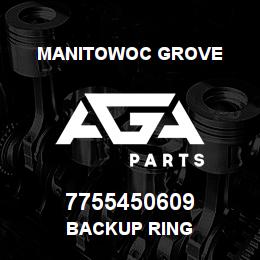 7755450609 Manitowoc Grove BACKUP RING | AGA Parts