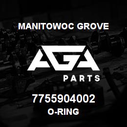 7755904002 Manitowoc Grove O-RING | AGA Parts