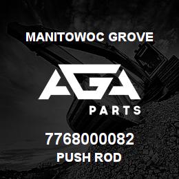 7768000082 Manitowoc Grove PUSH ROD | AGA Parts