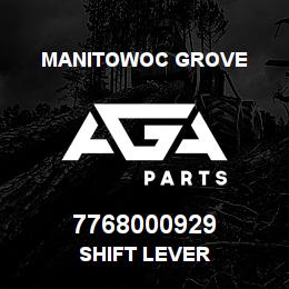 7768000929 Manitowoc Grove SHIFT LEVER | AGA Parts
