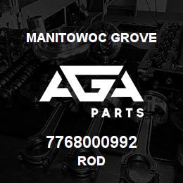 7768000992 Manitowoc Grove ROD | AGA Parts