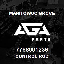 7768001236 Manitowoc Grove CONTROL ROD | AGA Parts