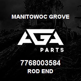 7768003584 Manitowoc Grove ROD END | AGA Parts