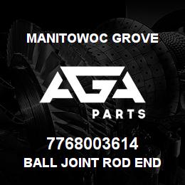 7768003614 Manitowoc Grove BALL JOINT ROD END | AGA Parts