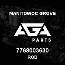 7768003630 Manitowoc Grove ROD | AGA Parts