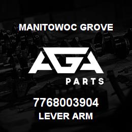 7768003904 Manitowoc Grove LEVER ARM | AGA Parts