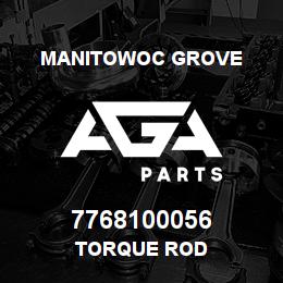 7768100056 Manitowoc Grove TORQUE ROD | AGA Parts