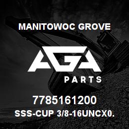 7785161200 Manitowoc Grove SSS-Cup 3/8-16UNCx0.75 | AGA Parts