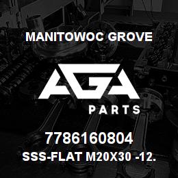 7786160804 Manitowoc Grove SSS-flat M20x30 -12.9 Geomet | AGA Parts