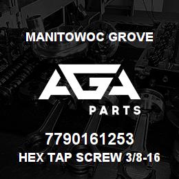 7790161253 Manitowoc Grove Hex Tap Screw 3/8-16UNCx0.75 | AGA Parts