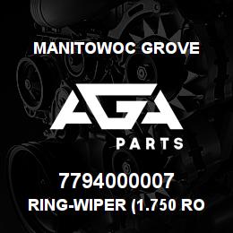 7794000007 Manitowoc Grove RING-WIPER (1.750 ROD) | AGA Parts