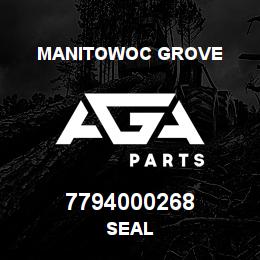 7794000268 Manitowoc Grove SEAL | AGA Parts