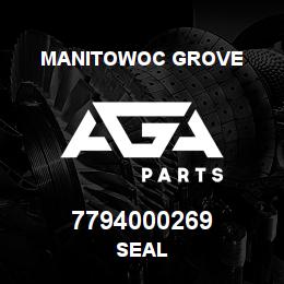 7794000269 Manitowoc Grove SEAL | AGA Parts