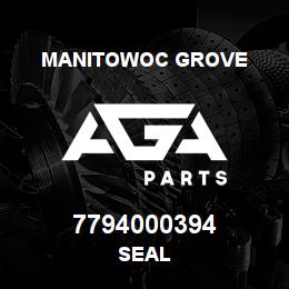 7794000394 Manitowoc Grove SEAL | AGA Parts