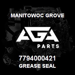 7794000421 Manitowoc Grove GREASE SEAL | AGA Parts
