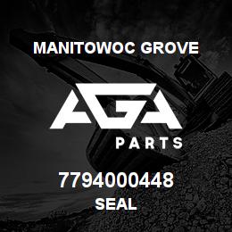 7794000448 Manitowoc Grove SEAL | AGA Parts