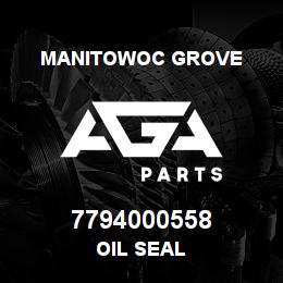 7794000558 Manitowoc Grove OIL SEAL | AGA Parts