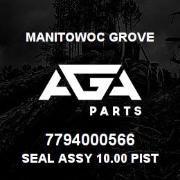 7794000566 Manitowoc Grove SEAL ASSY 10.00 PISTON | AGA Parts