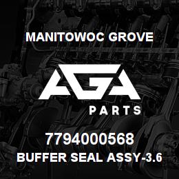 7794000568 Manitowoc Grove BUFFER SEAL ASSY-3.62 ROD | AGA Parts