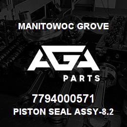 7794000571 Manitowoc Grove PISTON SEAL ASSY-8.25 (HYDRO- | AGA Parts