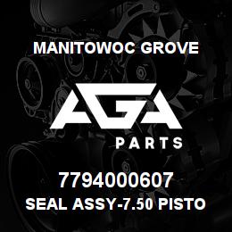 7794000607 Manitowoc Grove SEAL ASSY-7.50 PISTON HYD DES | AGA Parts