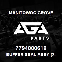 7794000618 Manitowoc Grove BUFFER SEAL ASSY (2.00 ROD) | AGA Parts