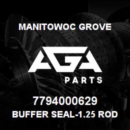 7794000629 Manitowoc Grove BUFFER SEAL-1.25 ROD | AGA Parts