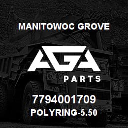 7794001709 Manitowoc Grove POLYRING-5.50 | AGA Parts