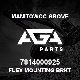 7814000925 Manitowoc Grove FLEX MOUNTING BRKT | AGA Parts