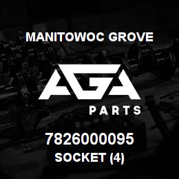 7826000095 Manitowoc Grove SOCKET (4) | AGA Parts