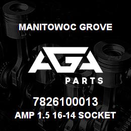 7826100013 Manitowoc Grove AMP 1.5 16-14 SOCKET | AGA Parts