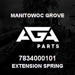 7834000101 Manitowoc Grove EXTENSION SPRING | AGA Parts