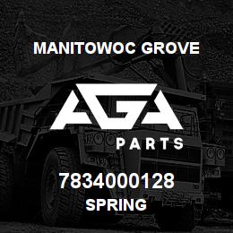 7834000128 Manitowoc Grove SPRING | AGA Parts