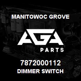 7872000112 Manitowoc Grove DIMMER SWITCH | AGA Parts