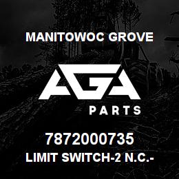 7872000735 Manitowoc Grove LIMIT SWITCH-2 N.C.-2 N.O. | AGA Parts