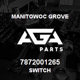 7872001265 Manitowoc Grove SWITCH | AGA Parts