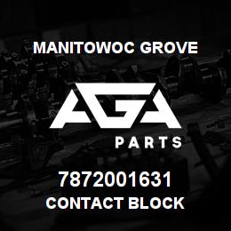 7872001631 Manitowoc Grove CONTACT BLOCK | AGA Parts