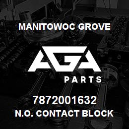 7872001632 Manitowoc Grove N.O. CONTACT BLOCK | AGA Parts