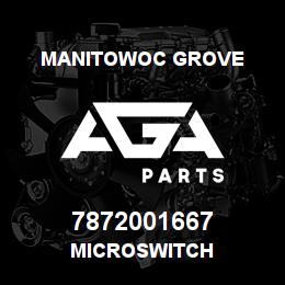 7872001667 Manitowoc Grove MICROSWITCH | AGA Parts
