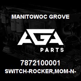 7872100001 Manitowoc Grove SWITCH-ROCKER,MOM-N-MOM,DPDT | AGA Parts