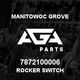 7872100006 Manitowoc Grove ROCKER SWITCH | AGA Parts