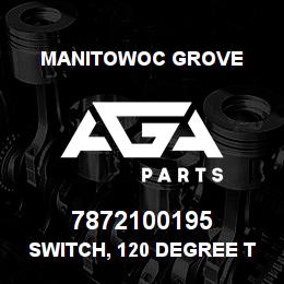 7872100195 Manitowoc Grove SWITCH, 120 DEGREE TEMPERTURE | AGA Parts