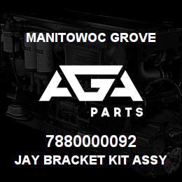7880000092 Manitowoc Grove JAY BRACKET KIT ASSY | AGA Parts